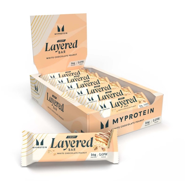 Crispy Layered - 12x58g White Chocolate Peanut