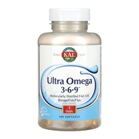 Ultra Omega 3-6-9 1200mg - 100 softgels