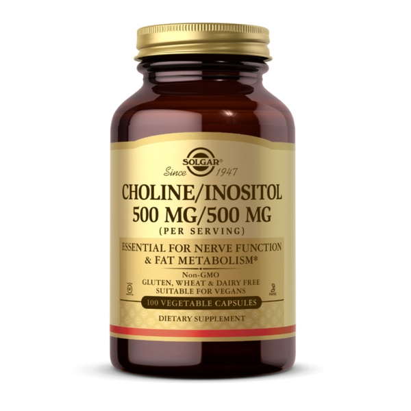 19.01 (Очікування) Choline/Inositol 500 mg/500 mg - 100 vcaps