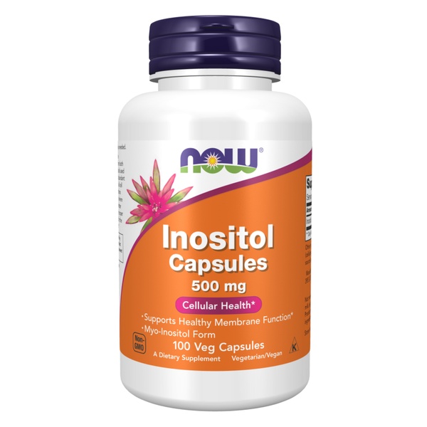 (12.02 Очікування) Inositol 500mg - 100caps