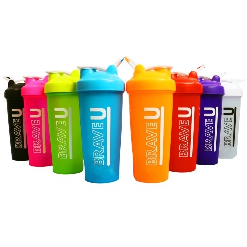 Shaker - 700ml Transparent Black