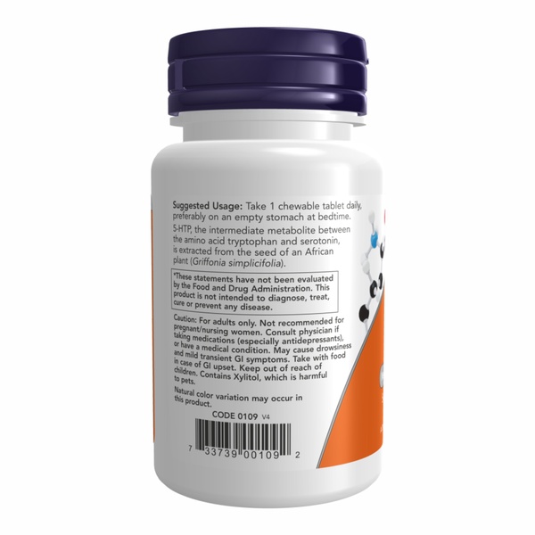 5-HTP 100mg Chewable Lozenges - 90 tabs
