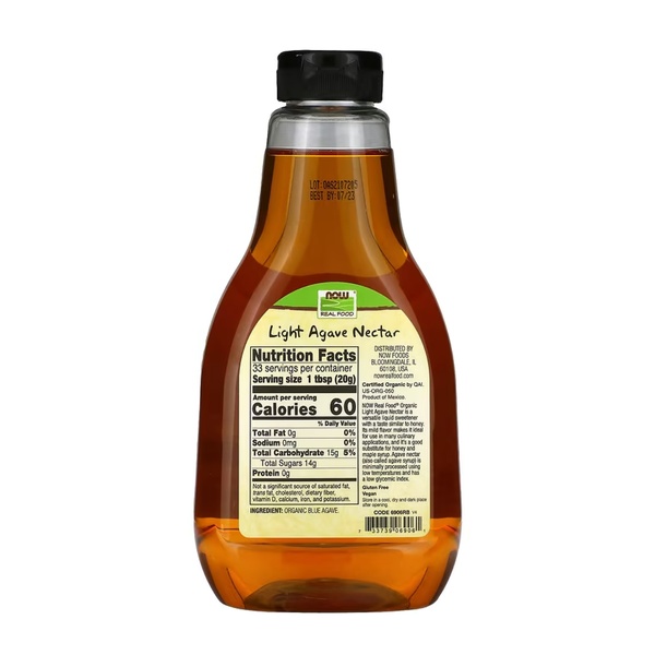 Agave Nectar Light & Organic - 660g