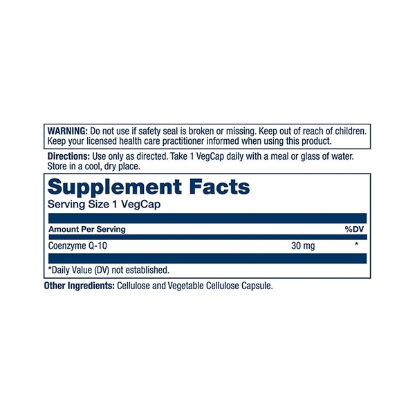 Pure CoQ10 30mg - 60 vcaps