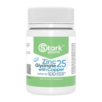 Zinc Glycinate 25 with Copper - 100 tabs