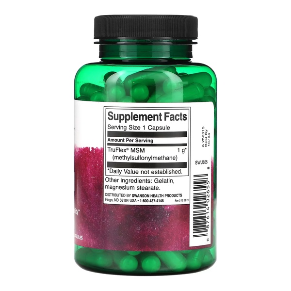 MSM 1000mg - 120 caps