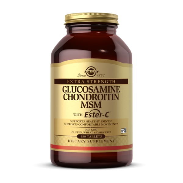 19.01 (Очікування) Extra Strength Glucosamine Chondroitin MSM with Ester-C® - 180 tabs