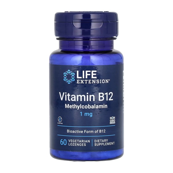 Vitamin B12 Methylcobalamin 1 mg - 60 vcaps