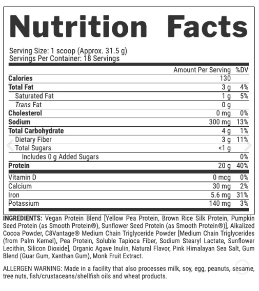 Plant Protein - 567g Cinnamon Cookies