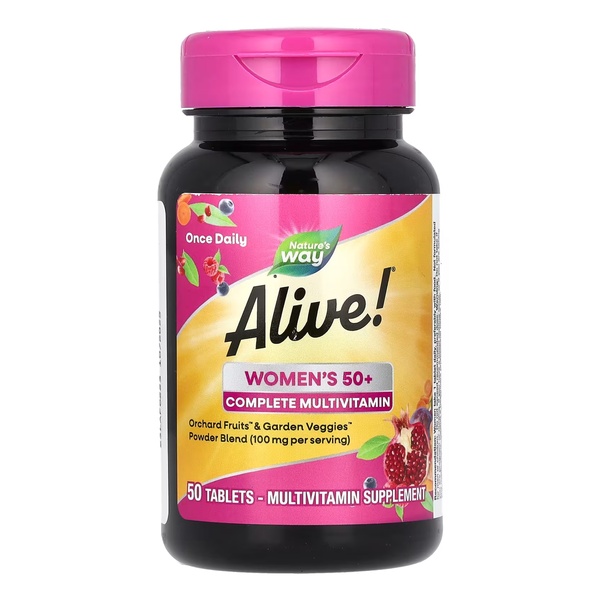 (20.02 Очікування) Women's 50+ Complete Multivitamin - 50 tabs