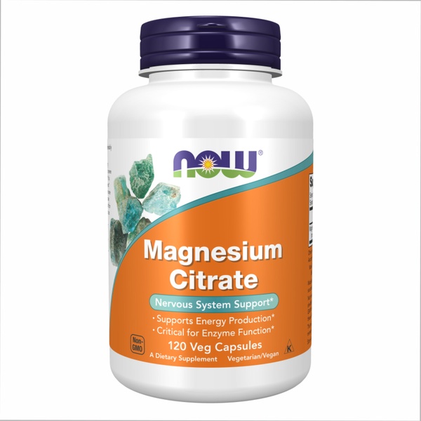 (12.02 Очікування) Magnesium Citrate - 120 caps