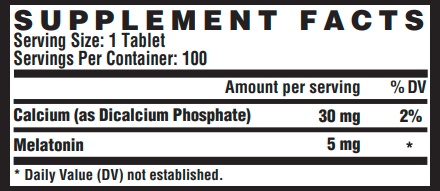 Melatonin 5 mg - 100ct