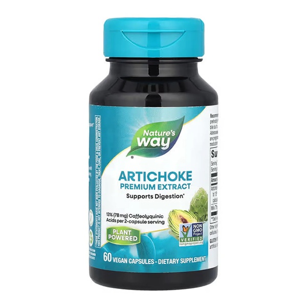 (20.02 Очікування) Artichoke Supports Digestion - 60 vcaps