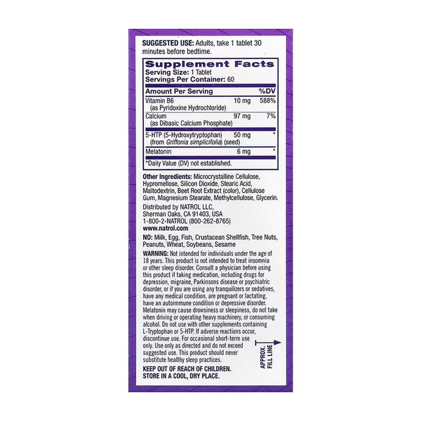 Advanced Sleep Melatonin - 60 tabs