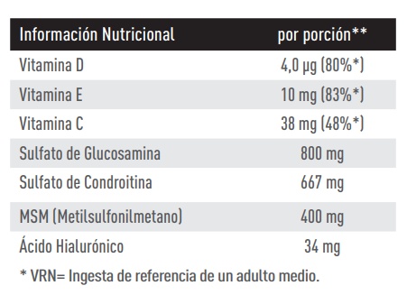 Glucosamine Chondroitin plus MSM - 80caps