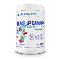 (19.05 Очікування) Big Pump Pre Workaut Formula - 420g Strawberry