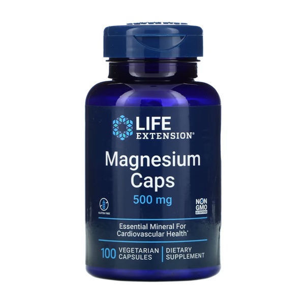 Magnesium Caps 500 mg - 100 vcaps