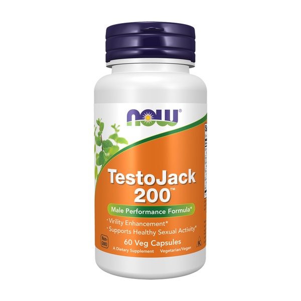(12.02 Очікування) TestoJack 200™ - 60 vcaps