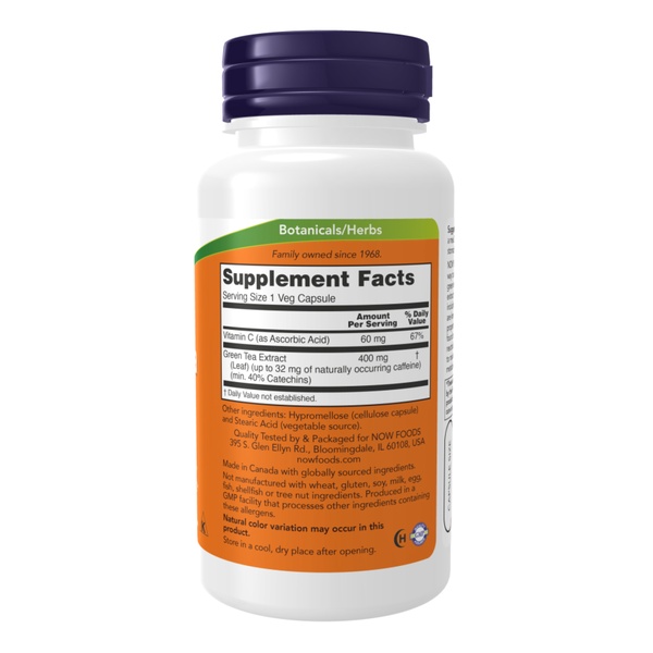 Green Tea Extract 400mg - 100 vcaps (До 01.27)