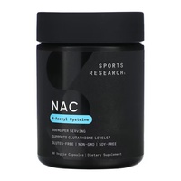 NAC - N-Acetyl-L-Cysteine 600mg - 90 vcaps