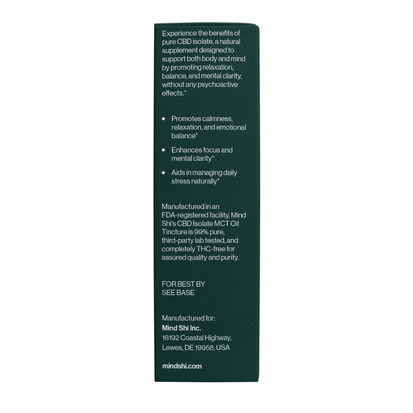 CBD Oil Isolate 2000 mg Strawberry - 10 ml