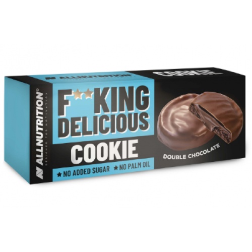 (19.05 Очікування) Fitking Delicious cookie - 128g Double Chocolate