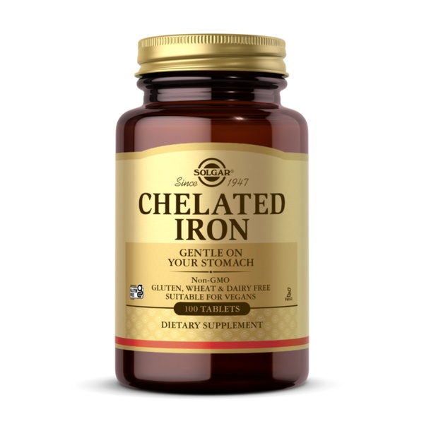 19.01 (Очікування) Chelated Iron - 100 tabs