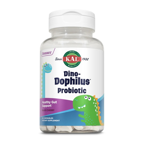 Dino-Dophilus™ Kids Probiotic - 60 chewables Black Cherry