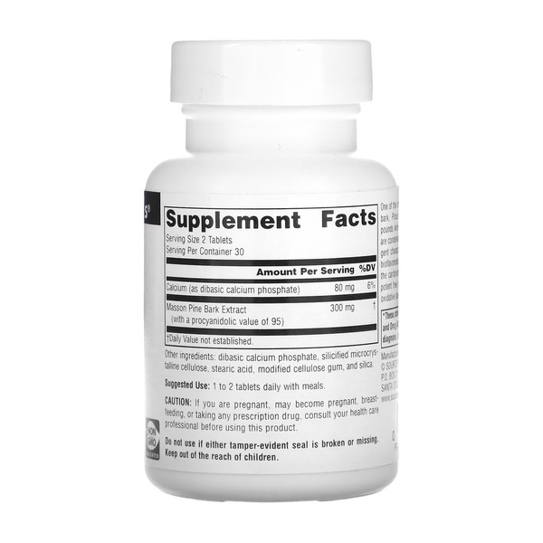 Pine Bark Extract 150mg - 60 tabs