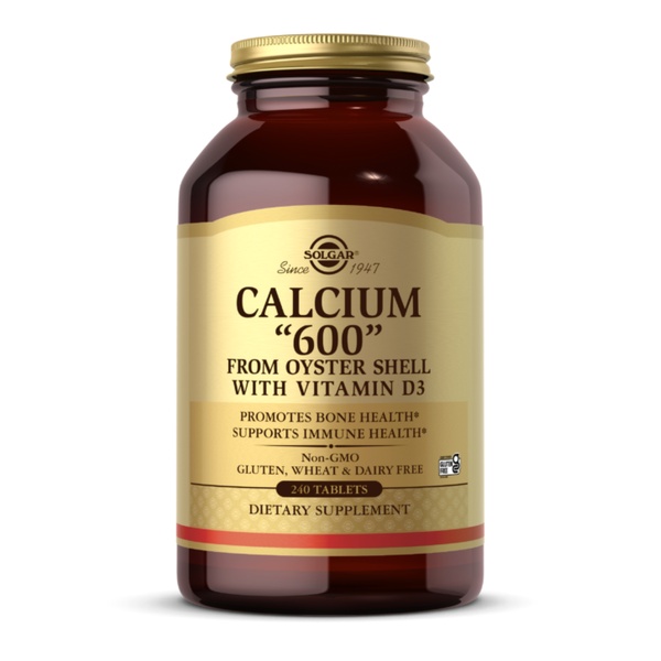 Calcium 600 (from Oyster Shell with Vitamin D3) - 240 tabs