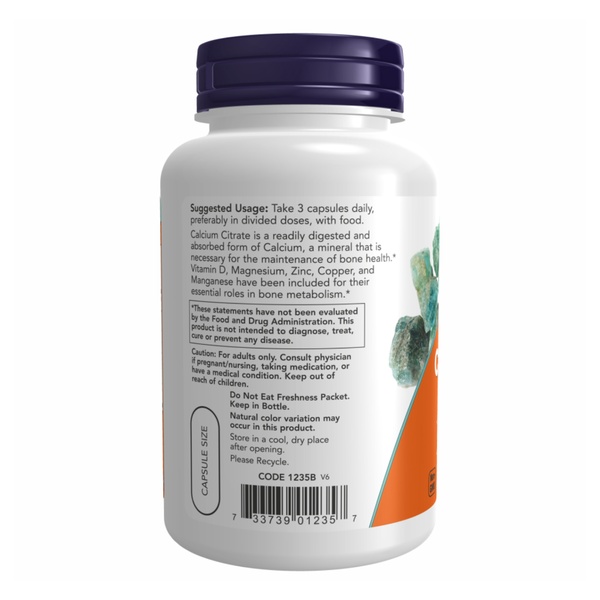 Calcium Citrate - 120 vcaps
