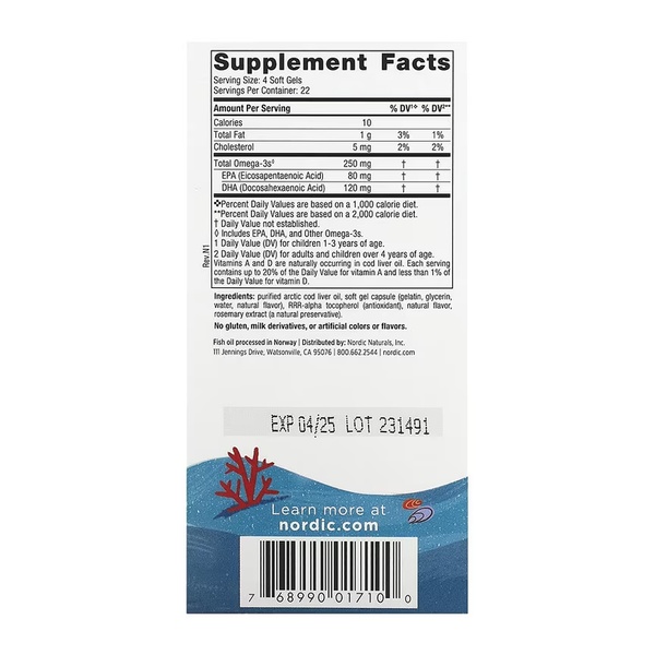Children's DHA - 90 mini softgels