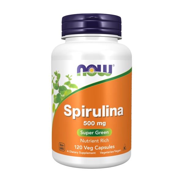 (12.02 Очікування) Spirulina 500 mg - 120 vcaps