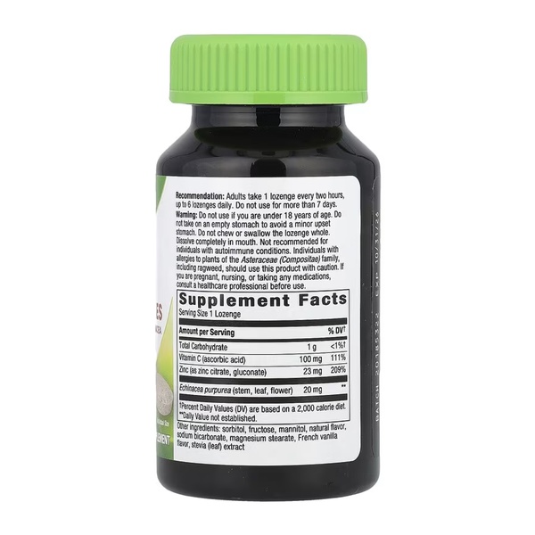 Zinc - 60 lozenges
