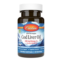 Cod Liver Oil - 100 mini softgels