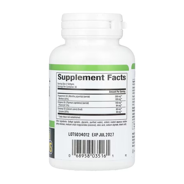 Peppermint+Oregano Oil Complex - 60 softgels