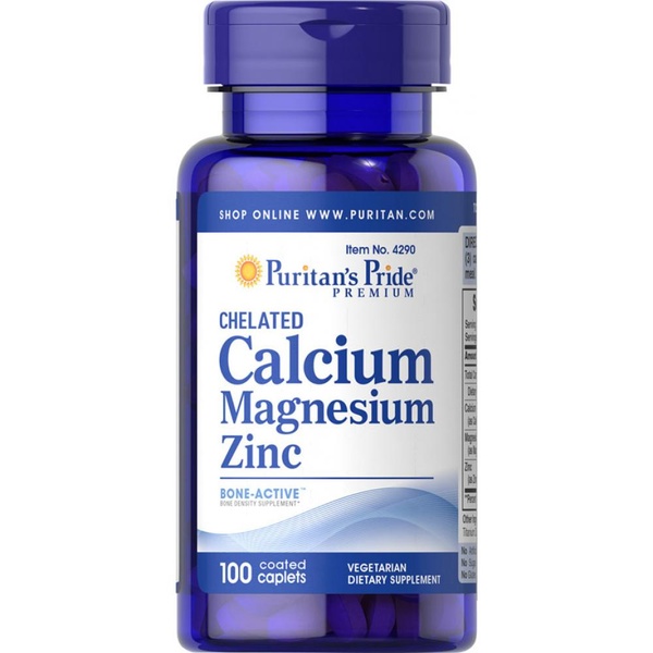 Calcium Magnesium Zinc - 100caps (Пошкоджена кришка)