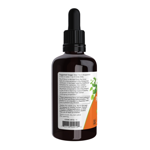 (12.02 Очікування) Pau D'Arco Extract Liquid - 59ml (2oz)