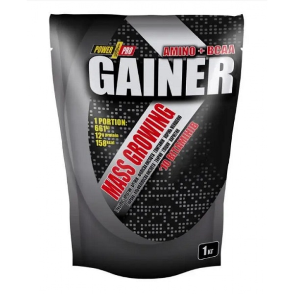 Gainer - 1000g Chocolate (Пошкоджена упаковка)