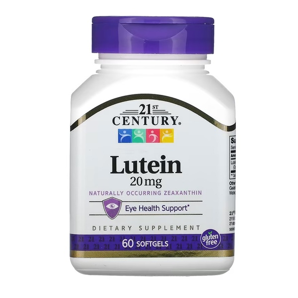 Lutein 20 mg - 60 softgels