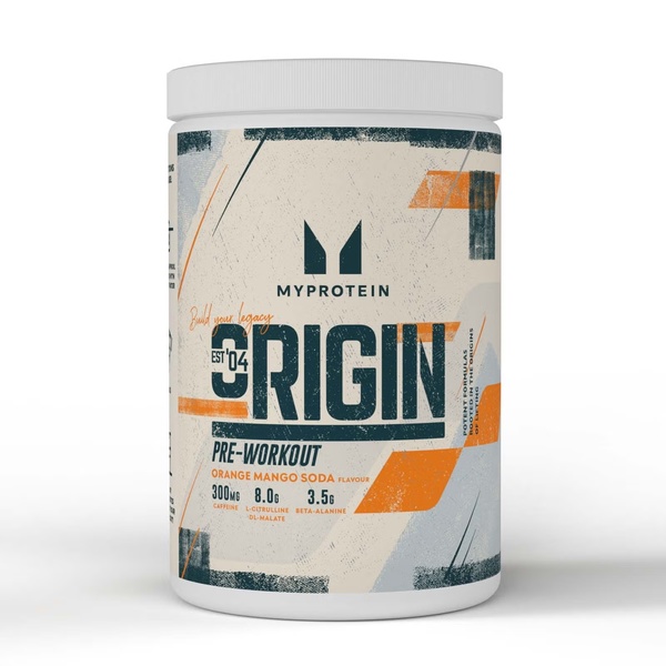 Origin Pre-Workout - 600g Orange & Mango (Затерта дата)