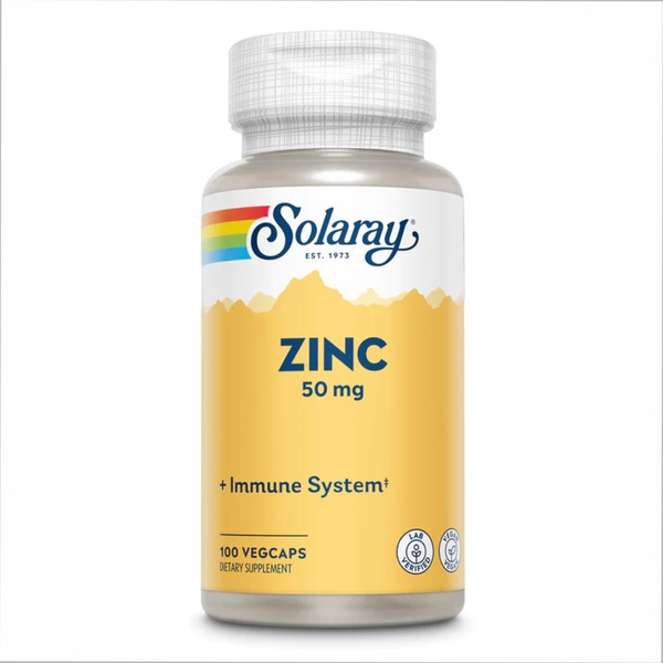 (22.07 Очікування) Zinc 50mg - 100 vcaps