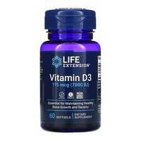 Vitamin D3 175 mcg (7000 IU) - 60 softgels (До 05.26)