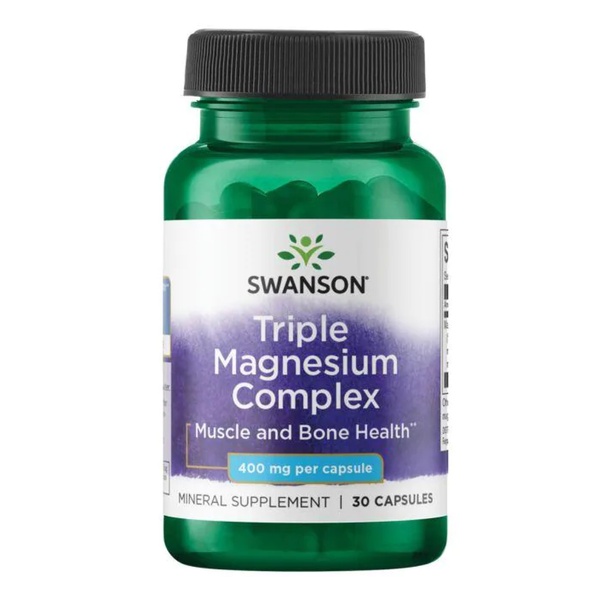 Triple Magnesium Complex 400mg - 30caps (Пошкоджена етикетка)