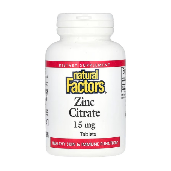 Zinc Citrate 15mg - 30 tabs