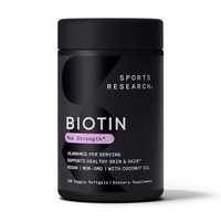 Biotin 10,000mcg - 120 veg softgels