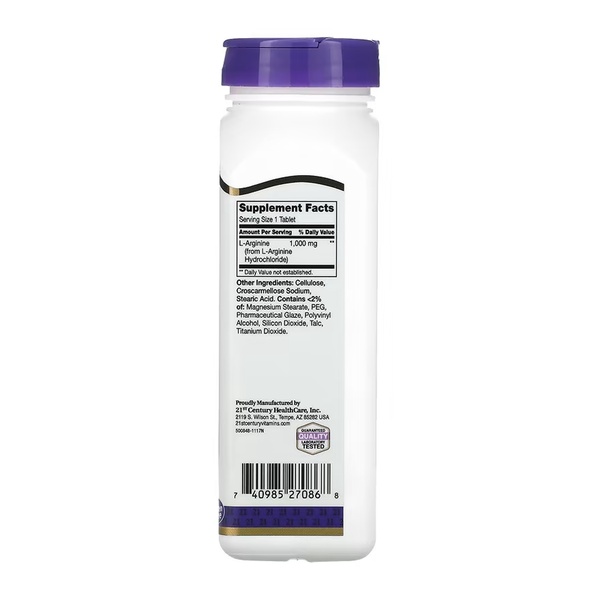 L-Arginine 1000 mg - 100 tabs