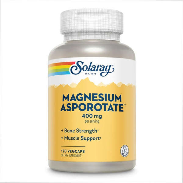 (22.07 Очікування) Magnesium Asporotate 400mg - 120 vcaps