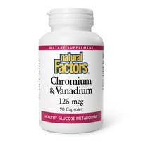 Chromium & Vanadium 125mcg - 90 caps