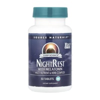 Sleep Science® NightRest™ with Melatonin - 50 tabs